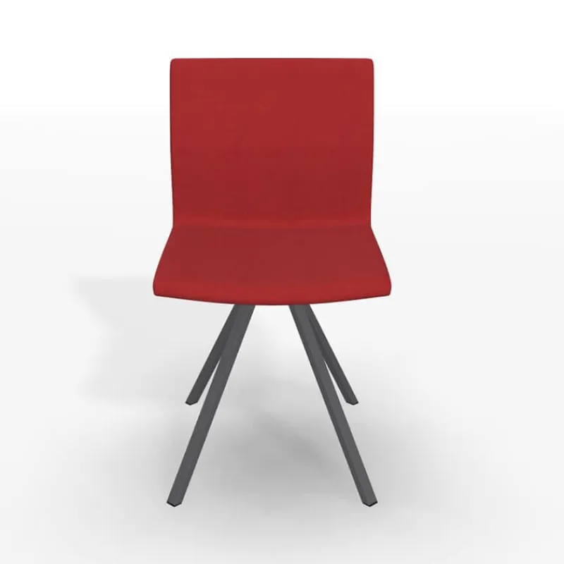 Perfecta Silva Chaise design pieds métal et revêtement en tissu* Chaise De Salle à Manger|Chaise Salon