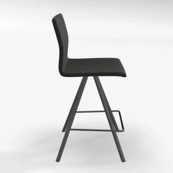 Perfecta Silva Tabouret snack design tissu et métal* Tabouret Snack (assise +/- 65 Cm)|Tabouret De Bar (assise +/- 80 Cm)
