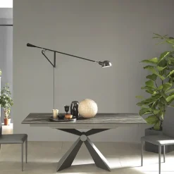 Altacom Sintesi Table design italienne extensible en céramique* Table De Salle à Manger