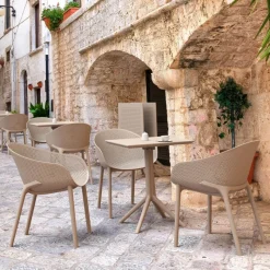 Sky Fauteuil de jardin design en polypropylène* Chaise De Jardin|Fauteuil De Jardin