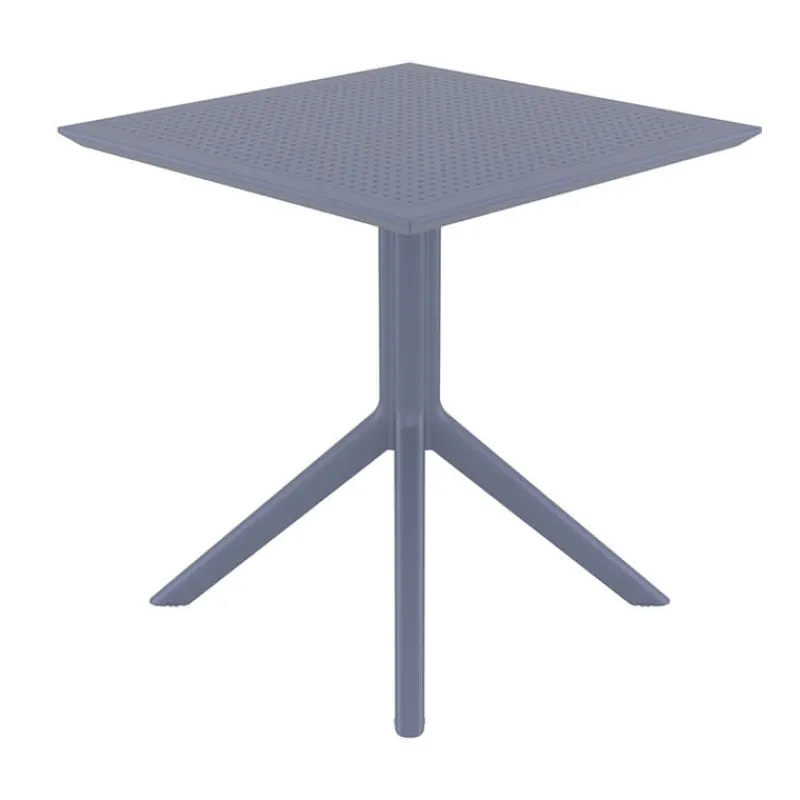 Sky Petite table carrée en résine* Table De Cuisine|Table Pour Petit Espace