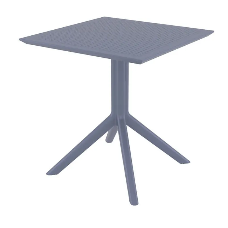 Sky Petite table carrée en résine* Table De Cuisine|Table Pour Petit Espace
