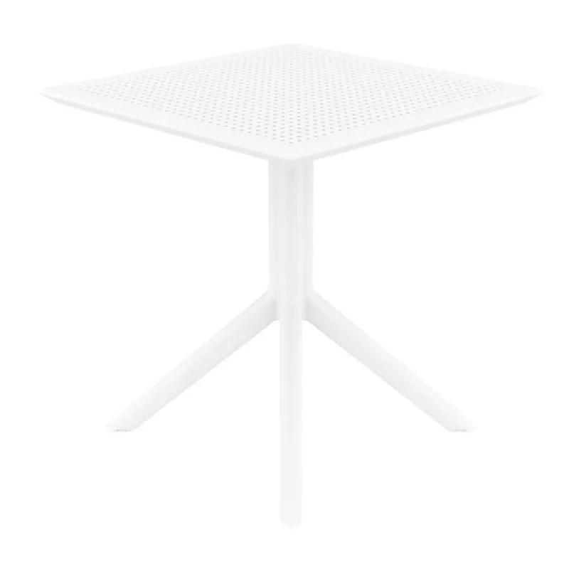 Sky Petite table carrée en résine* Table De Cuisine|Table Pour Petit Espace