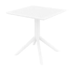 Sky Petite table carrée en résine* Table De Cuisine|Table Pour Petit Espace