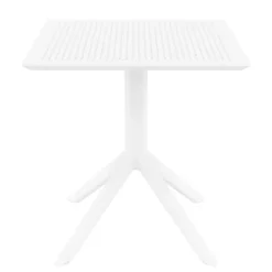 Sky Petite table carrée en résine* Table De Cuisine|Table Pour Petit Espace