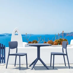 Sky Petite table de jardin carrée en résine* Table De Jardin