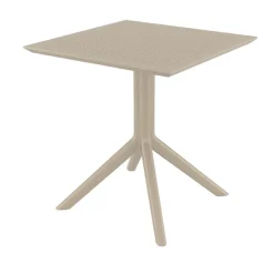 Sky Petite table de jardin carrée en résine* Table De Jardin