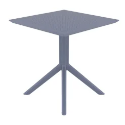 Sky Petite table de jardin carrée en résine* Table De Jardin