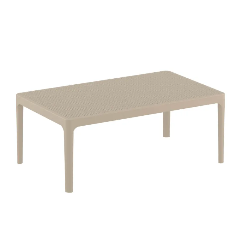 Sky Table basse de jardin rectangulaire en résine* Table De Jardin