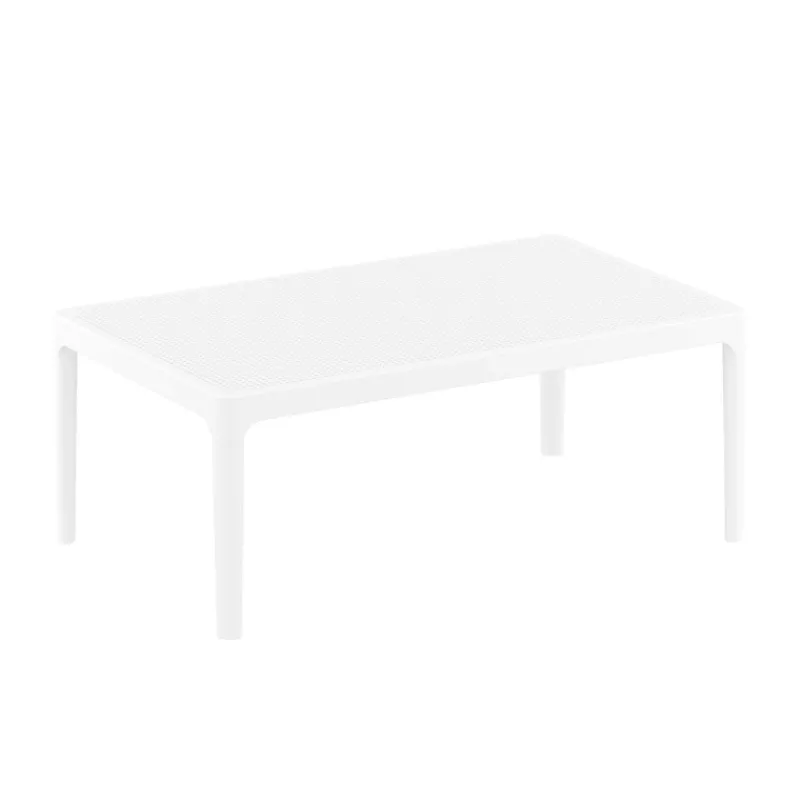 Sky Table basse de jardin rectangulaire en résine* Table De Jardin