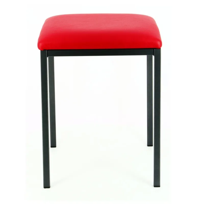 Carrier Slide ® Tabouret bas moderne en synthétique et métal* Tabouret Bas (assise +/- 45 Cm)