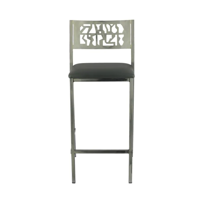 Carrier Slide ® Tabouret moderne snack en synthétique et métal* Tabouret Snack (assise +/- 65 Cm)|Tabouret De Bar (assise +/- 80 Cm)