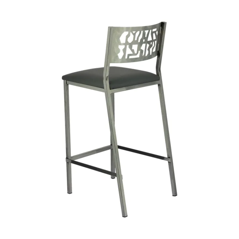 Carrier Slide ® Tabouret moderne snack en synthétique et métal* Tabouret Snack (assise +/- 65 Cm)|Tabouret De Bar (assise +/- 80 Cm)