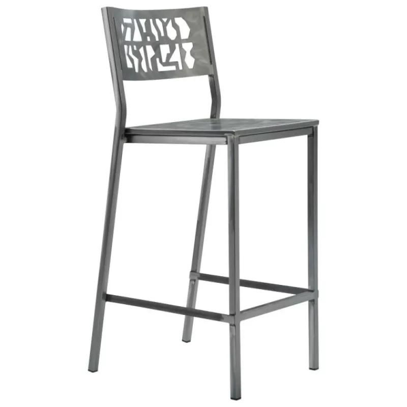 Carrier Slide ® Tabouret snack en acier style industriel* Tabouret Snack (assise +/- 65 Cm)|Tabouret De Bar (assise +/- 80 Cm)