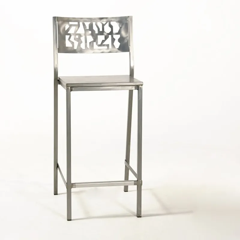 Carrier Slide ® Tabouret snack en acier style industriel* Tabouret Snack (assise +/- 65 Cm)|Tabouret De Bar (assise +/- 80 Cm)