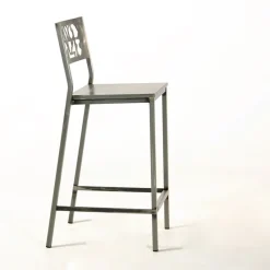 Carrier Slide ® Tabouret snack en acier style industriel* Tabouret Snack (assise +/- 65 Cm)|Tabouret De Bar (assise +/- 80 Cm)