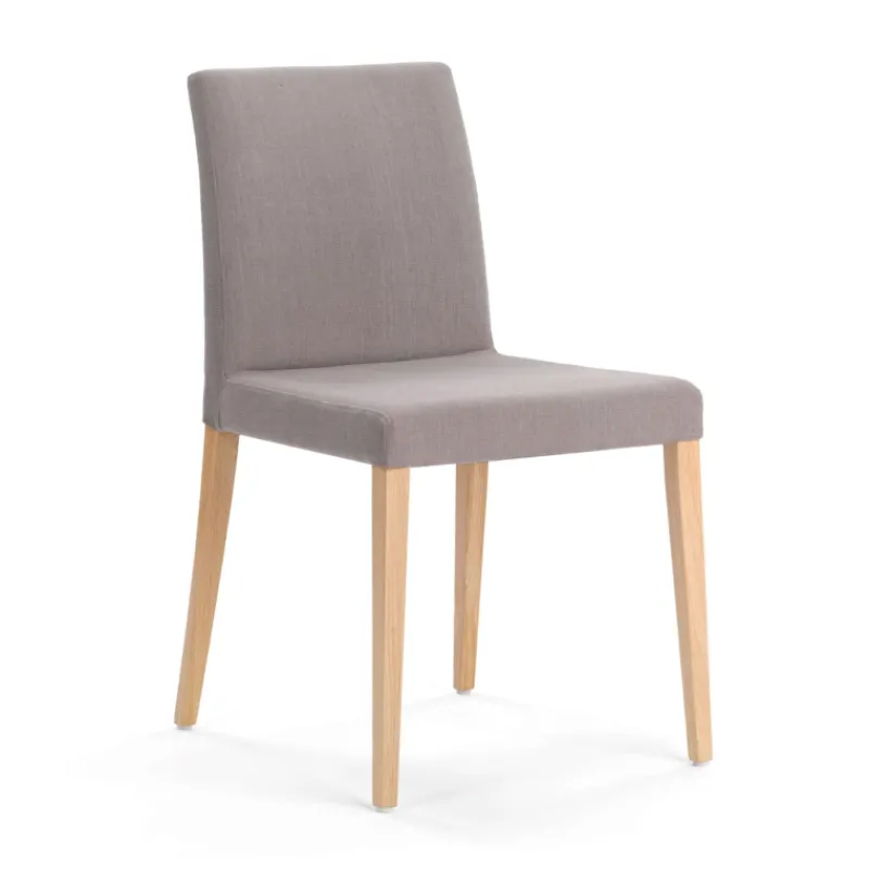 Mobitec Slim ® Chaise confortable en bois et tissu* Chaise De Salle à Manger|Chaise Salon