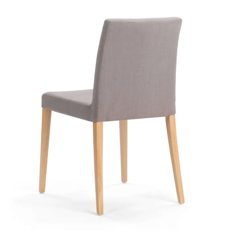 Mobitec Slim ® Chaise confortable en bois et tissu* Chaise De Salle à Manger|Chaise Salon