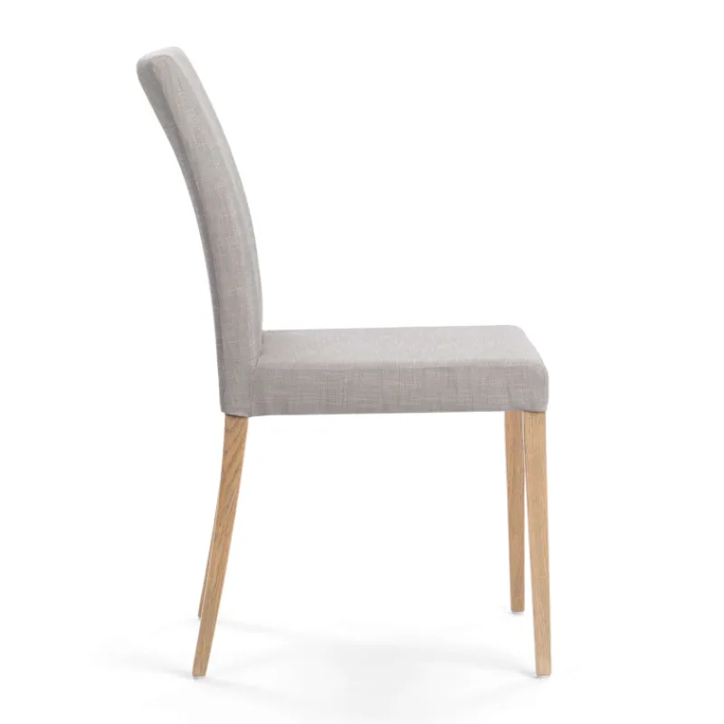 Mobitec Slim ® Chaise de salle à manger en tissu et pieds en bois* Chaise De Salle à Manger|Chaise Salon