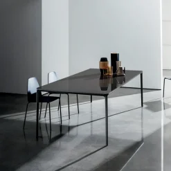 Sovet Italia SlimSovet® Table design rectangulaire en verre* Table De Salle à Manger