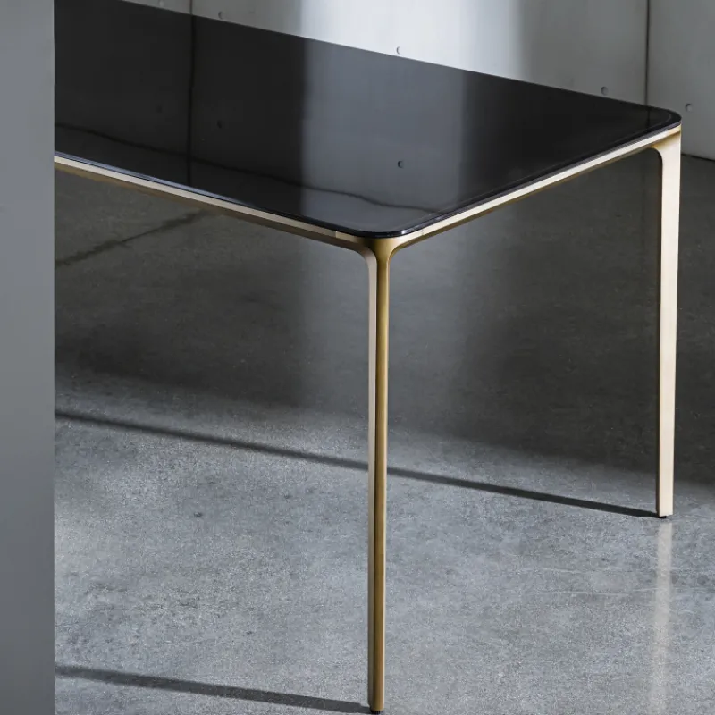 Sovet Italia SlimSovet® Table design rectangulaire en verre* Table De Salle à Manger