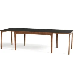 Skovby SM26/27 Table danoise extensible en bois massif et en stratifié noir* Table De Salle à Manger