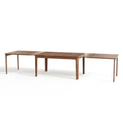 Skovby SM26/27 Table de salle à manger scandinave en placage bois avec allonges* Table De Salle à Manger