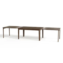 Skovby SM26/27 Table de salle à manger scandinave en placage bois avec allonges* Table De Salle à Manger