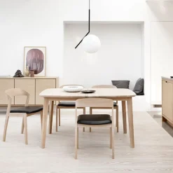 Skovby SM118/119 Table extensible en bois massif fabriquée au Danemark* Table De Salle à Manger