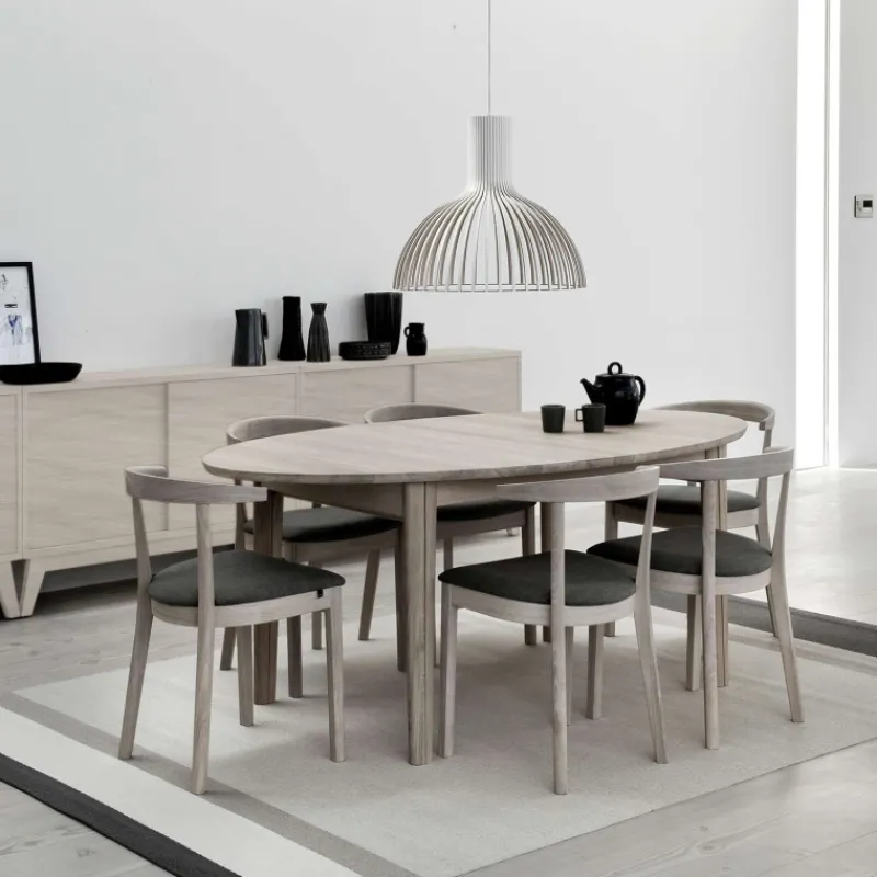 Skovby SM78 Table ovale extensible en bois massif fabriquée au Danemark* Table De Salle à Manger