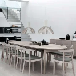 Skovby SM78 Table ovale extensible en bois massif fabriquée au Danemark* Table De Salle à Manger