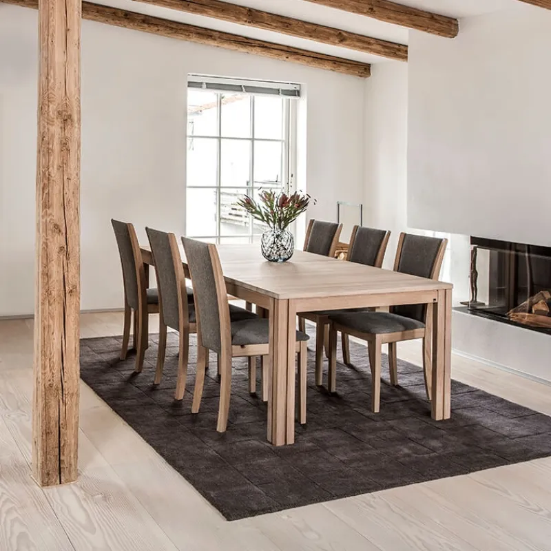 Skovby SM23/24 Table rectangulaire extensible en bois massif fabriquée au Danemark* Table De Salle à Manger