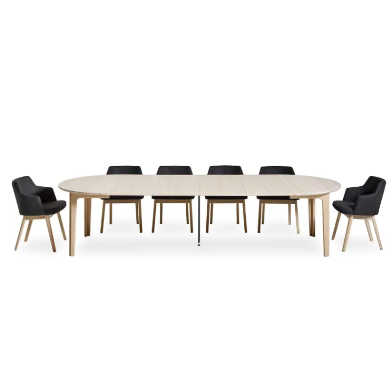 Skovby SM112 Table ronde en bois style scandinave extensible* Table De Salle à Manger