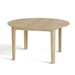 Skovby SM112 Table ronde extensible en bois massif conçue au Danemark* Table De Salle à Manger