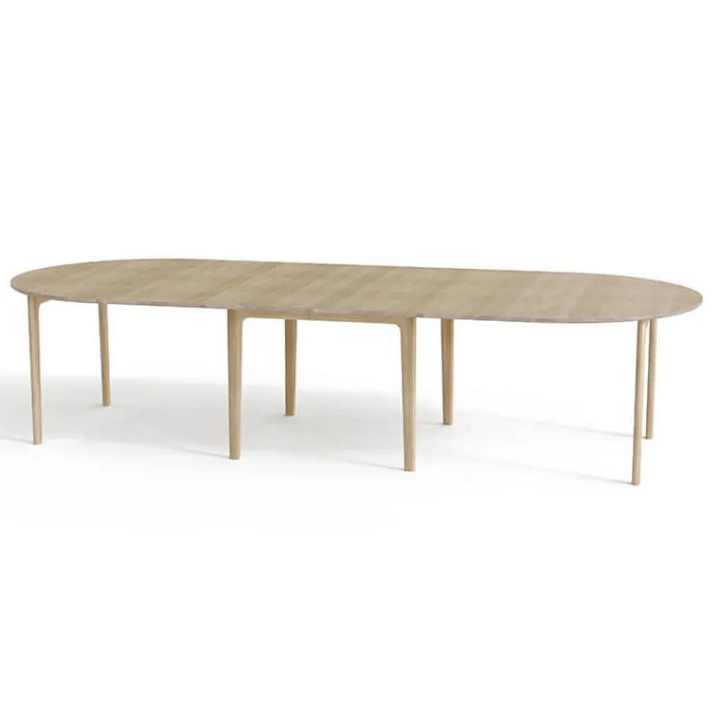 Skovby SM112 Table ronde extensible en bois massif conçue au Danemark* Table De Salle à Manger