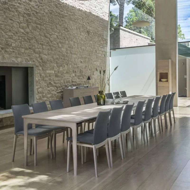 Skovby SM26/27 Table scandinave extensible en bois massif de fabrication danoise* Table De Salle à Manger