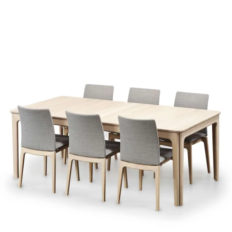 Skovby SM26/27 Table scandinave extensible en bois massif de fabrication danoise* Table De Salle à Manger