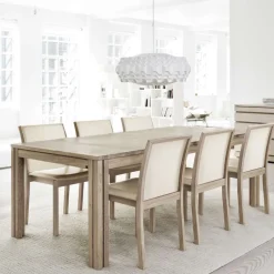 Skovby SM23/24 Table scandinave rectangulaire en bois avec allonges* Table De Salle à Manger
