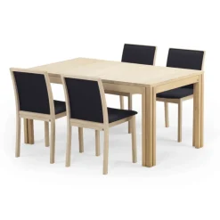 Skovby SM23/24 Table scandinave rectangulaire en bois avec allonges* Table De Salle à Manger