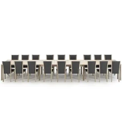 Skovby SM23/24 Table scandinave rectangulaire en bois avec allonges* Table De Salle à Manger