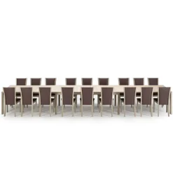 Skovby SM23/24 Table scandinave rectangulaire en bois avec allonges* Table De Salle à Manger