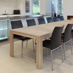 Skovby SM23/24 Table scandinave rectangulaire en bois avec allonges* Table De Salle à Manger