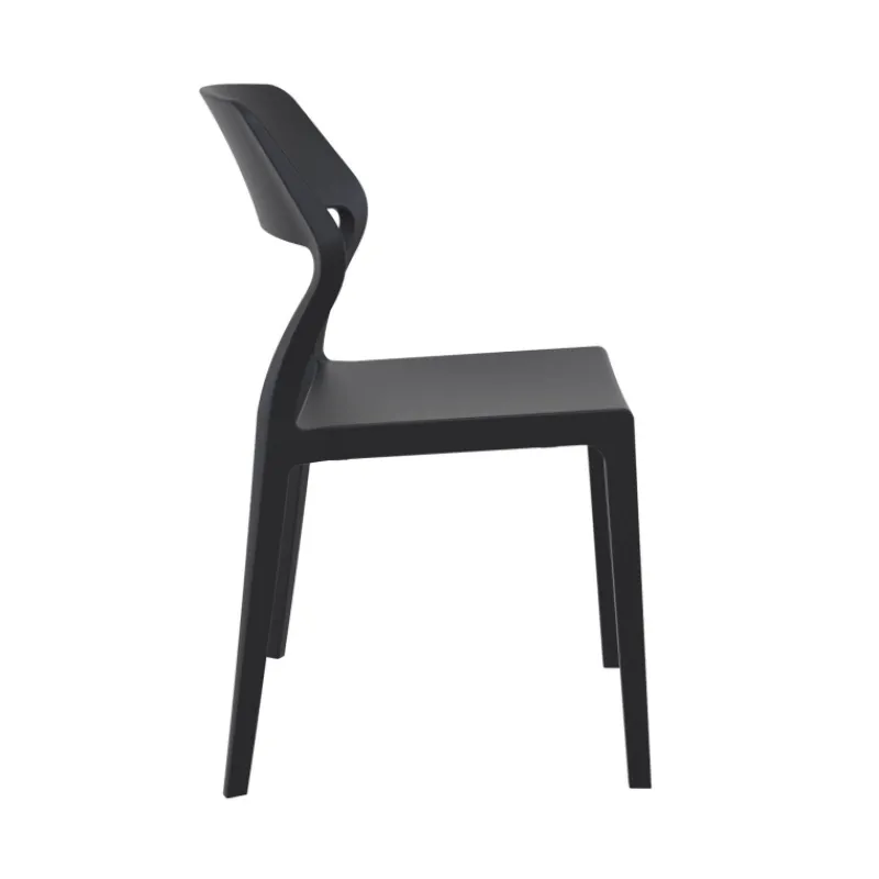 Snow Chaise d'extérieur empilable design en polypropylène* Chaise De Jardin