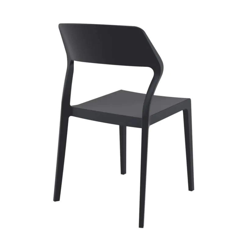 Snow Chaise d'extérieur empilable design en polypropylène* Chaise De Jardin