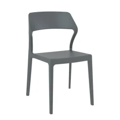 Snow Chaise empilable design en polypropylène* Chaise De Cuisine|Chaise De Salle à Manger