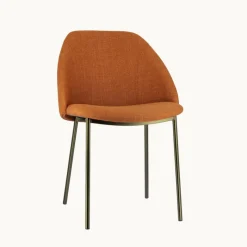 Perfecta Soda Chaise cosy en tissu avec pieds en métal* Chaise De Salle à Manger|Chaise Salon