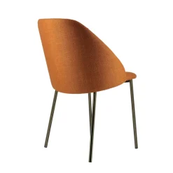 Perfecta Soda Chaise cosy en tissu avec pieds en métal* Chaise De Salle à Manger|Chaise Salon