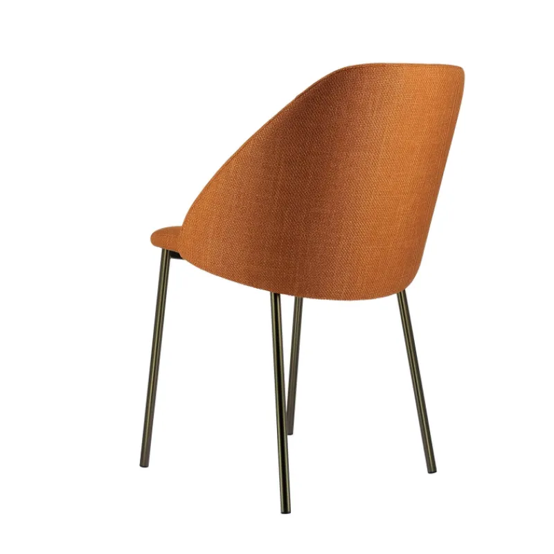 Perfecta Soda Chaise cosy en tissu avec pieds en métal* Chaise De Salle à Manger|Chaise Salon