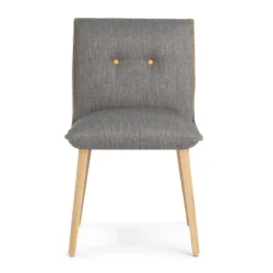 Mobitec Soda ® Chaise cocooning en tissu avec boutons décoratifs* Chaise De Salle à Manger|Chaise Salon