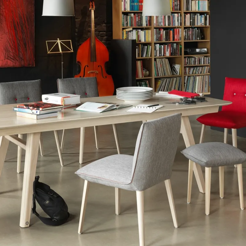 Mobitec Soda ® Chaise cocooning en tissu avec boutons décoratifs* Chaise De Salle à Manger|Chaise Salon